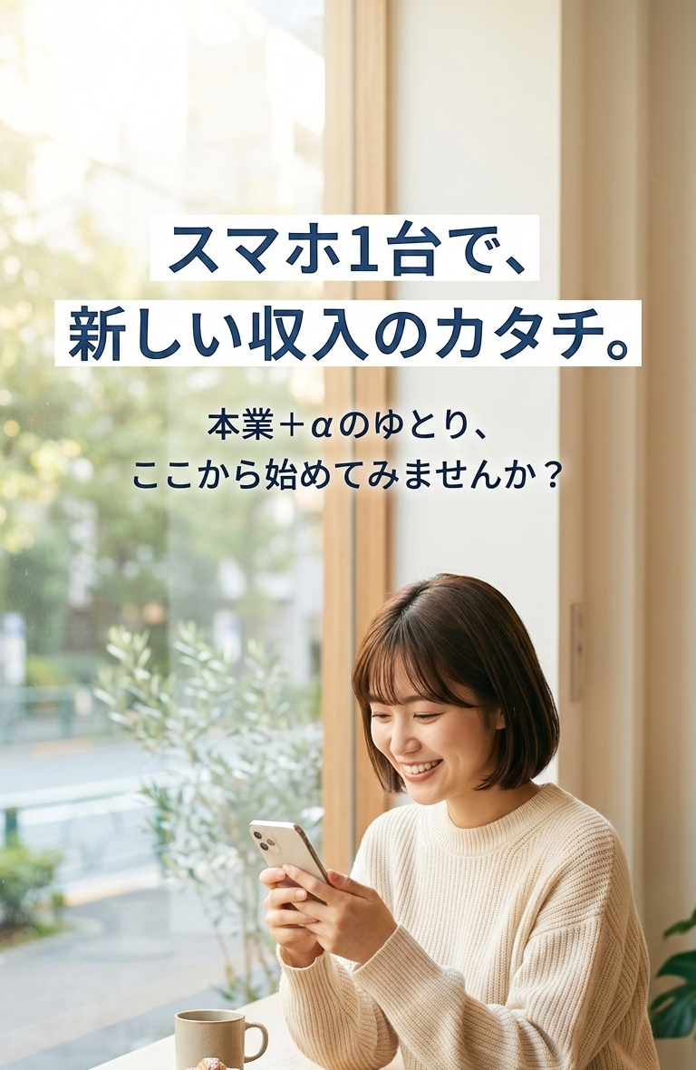 スマホで稼ぐ新しいカタチ